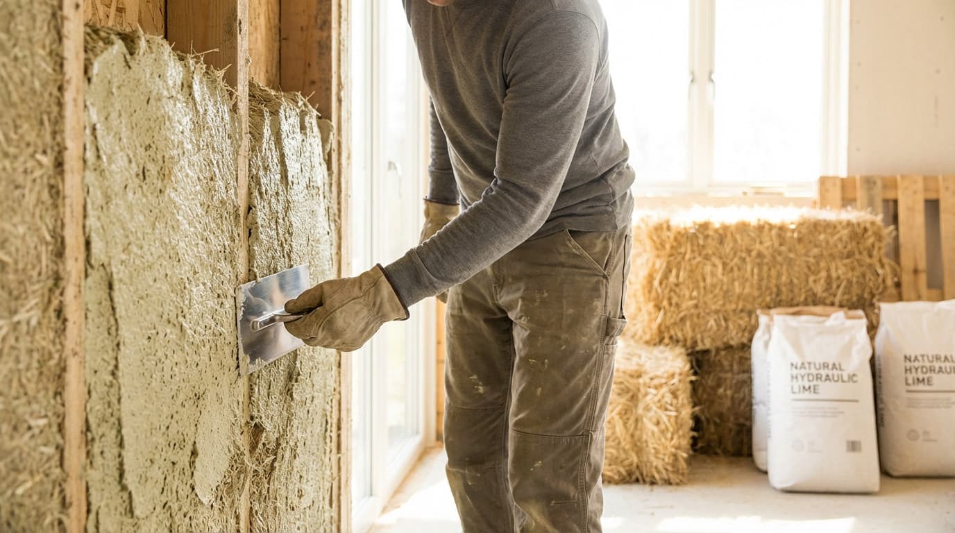 Enduits chaux-chanvre : La solution naturelle pour des murs sains et respirants