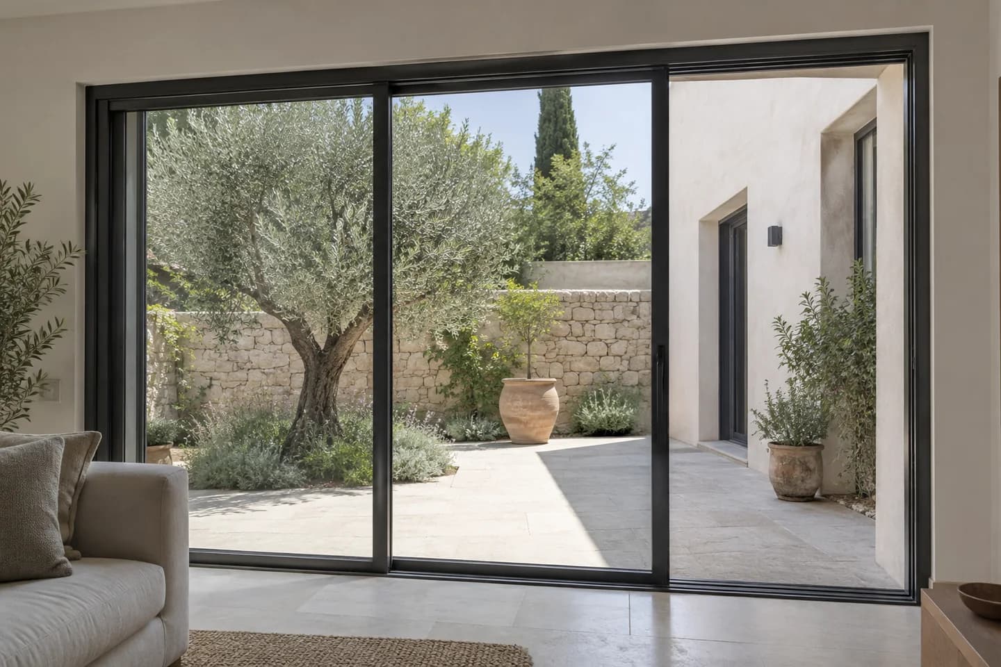 Baie aluminium : comparer le projet complet