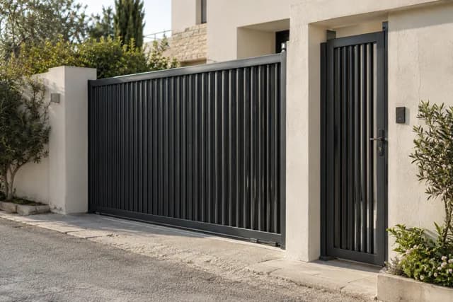 Portail sur mesure : vérifier l’accès avant le motif