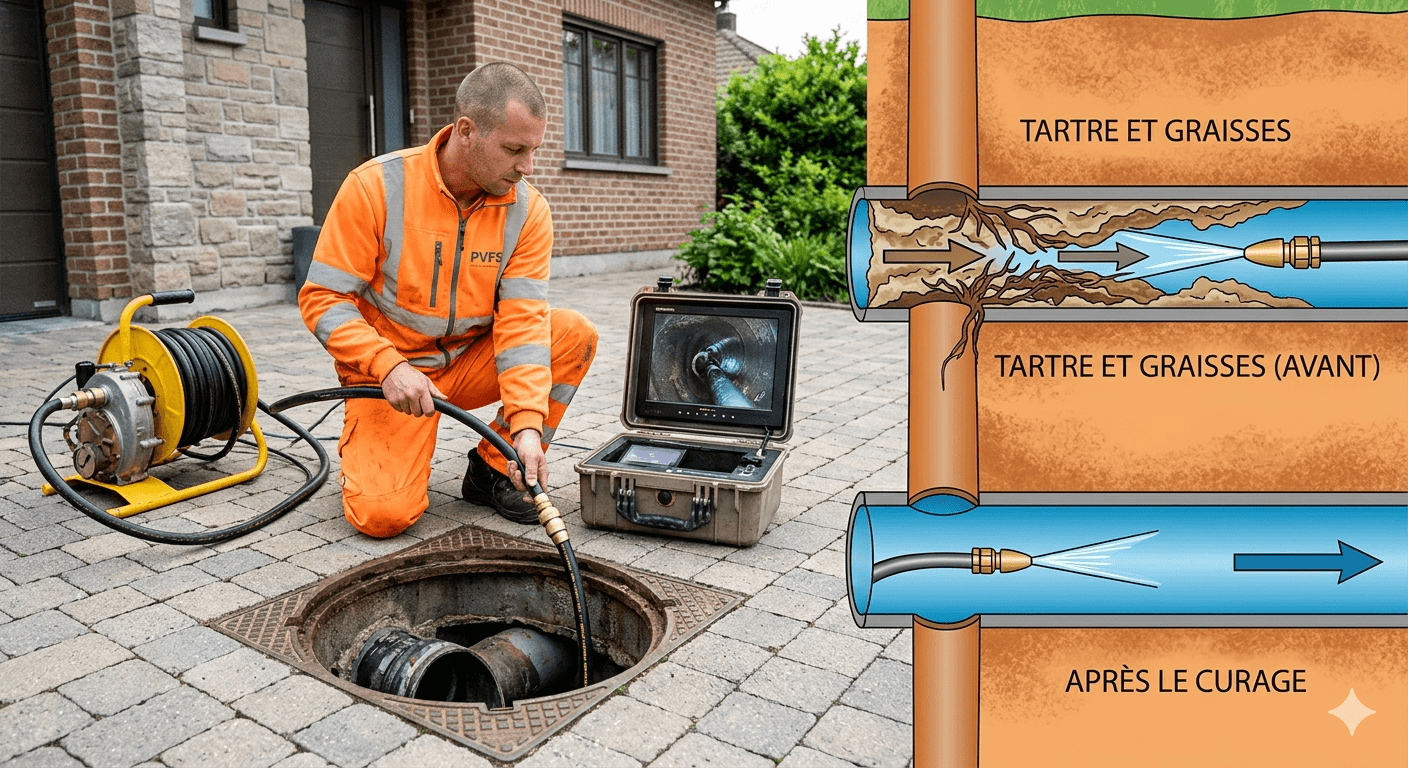 Quand faut-il réaliser un curage complet des canalisations ?